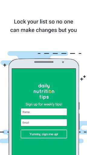 Atom - Subscriber sign-up app screenshot 4