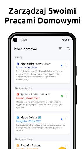 Planer Szkolny - Plan Lekcji screenshot 3
