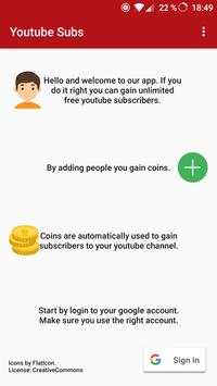 Free Youtube Subs screenshot 1
