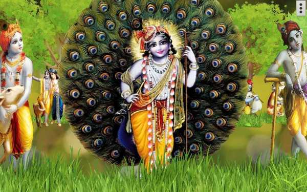 4D Krishna Live Wallpaper screenshot 1