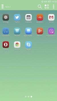 Mint Go Launcher Theme screenshot 5