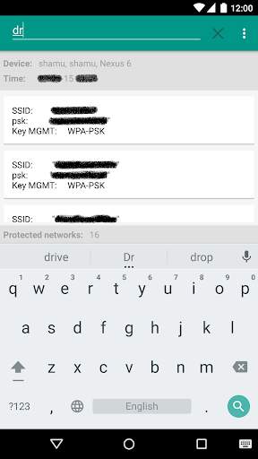 [ROOT] Wifi key recovery screenshot 2