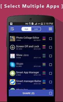 App Share : Apk Send Bluetooth screenshot 1