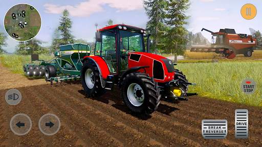 Village Farm Tractor Driving screenshot 1