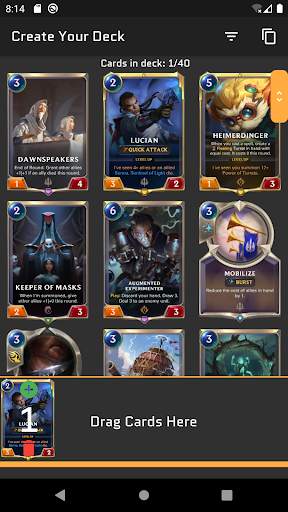 Legends of Runeterra Deck Builder screenshot 6