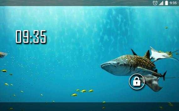 Aquarium Screen Live Wallpaper screenshot 5