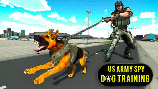 US Army Spy Dog Training Simulator Games screenshot 1