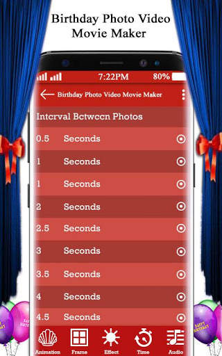 Birthday Photo Video Movie Maker HD with Song screenshot 6