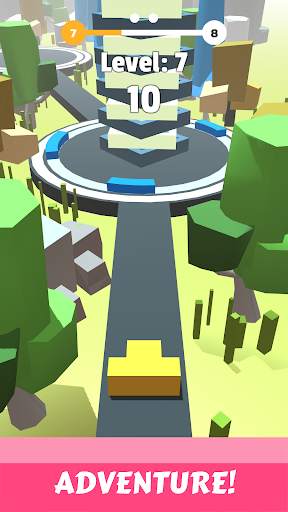 Stacky Tower Breaker: Fire Shooting Stack Ball 3D screenshot 7