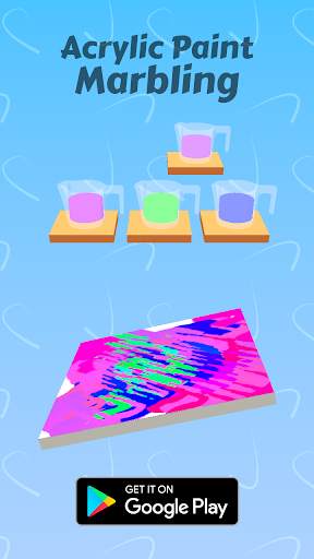 Acrylic Paint - Marble Painting Game screenshot 4