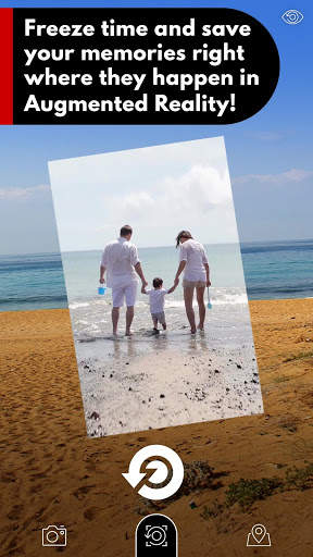 ReplayAR: Real-World AR Photo Scrapbook screenshot 1