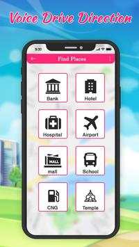 Voice Driving Direction : GPS Navigation & Maps screenshot 2