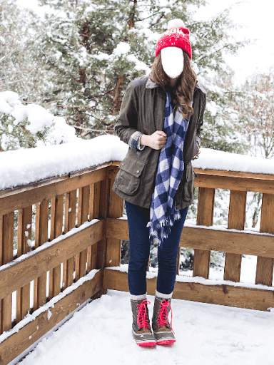 Girls Snowfall Photo Editor screenshot 4