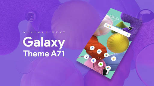 Theme For Galaxy A71   Iconpac screenshot 1