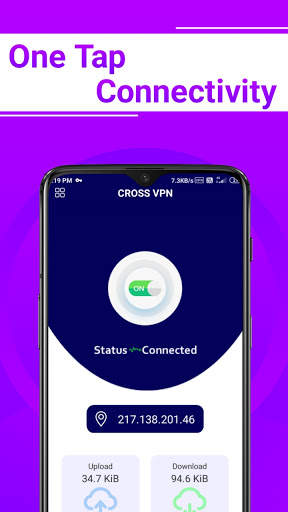 Cross Vpn - Free , Fast Secure & Unlimited Proxy screenshot 2