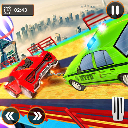 Mega Ramp Car Stunt Race - Double Chain Car Game 1.3