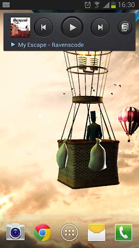 Hot Air Balloon 3d Wallpaper screenshot 3
