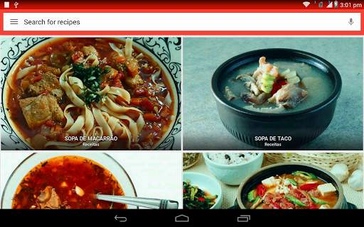 Receitas da sopa screenshot 12