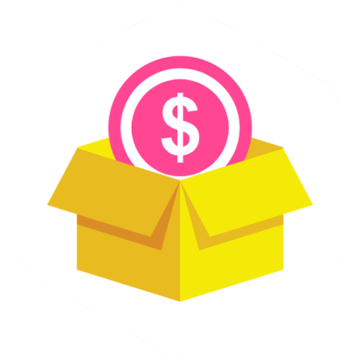 Pink Coin Game - Adventure Box icon