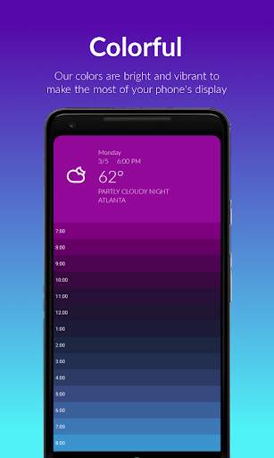 Wethr - Visual Weather Forecast स्क्रीनशॉट 3