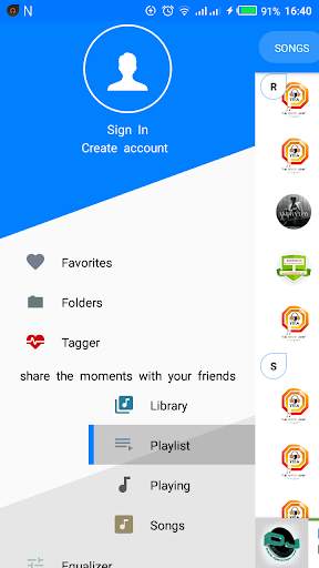Scorpio Music Player screenshot 2