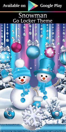 Snowman 3D Next Launcher Theme screenshot 6