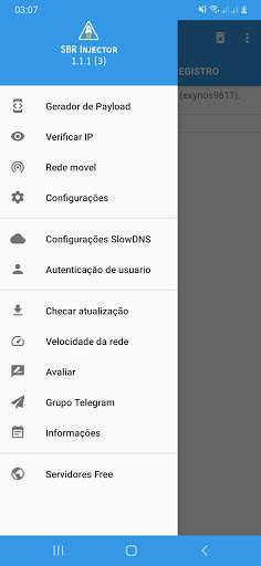 SBR Injector  (SSH/WS/DNS) VPN screenshot 2