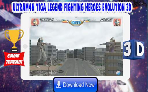 Ultrafighter3D: Tiga Legend Fighting Heroes screenshot 1