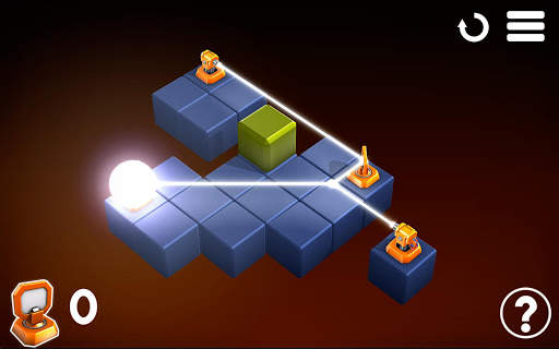 Raytrace Lite: mirror and laser puzzle challenge screenshot 3