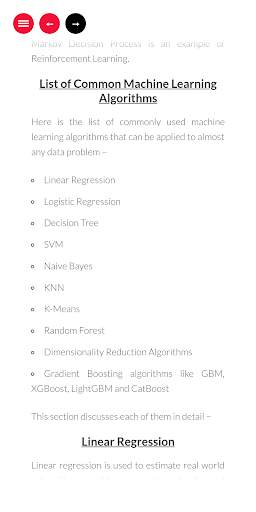 Machine Learning Tutorial скриншот 6