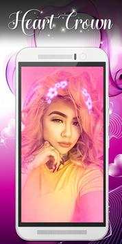 Photo Booth Heart Crown App screenshot 8