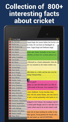 Cricket Facts of T20, Worldcup screenshot 8