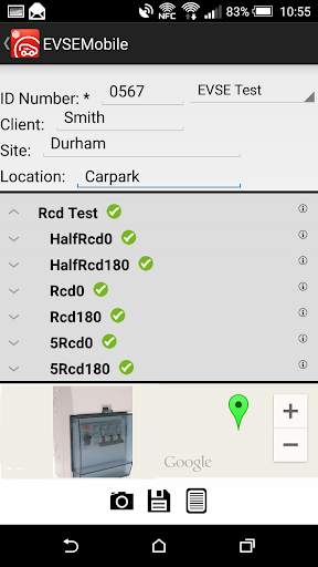 EVSEMobile screenshot 2