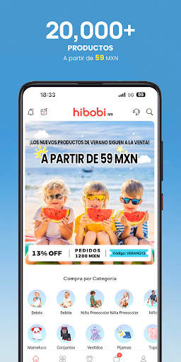 hibobi - niños de moda online screenshot 2