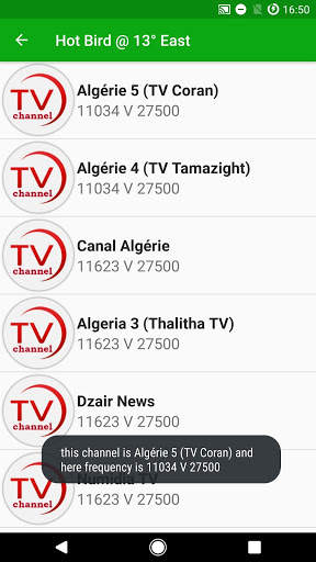 algerie tv frequency screenshot 7