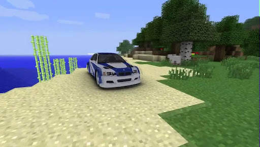 BMW M3 Car Mod For Minecraft screenshot 4