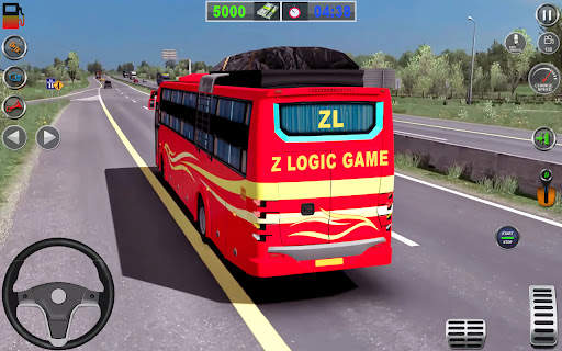 Bus Driving Coach Bus Games 3d screenshot 4