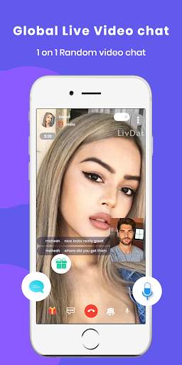 LivDat - Live Streaming & Video Chat around World! screenshot 2