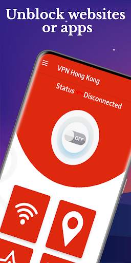 VPN Hong Kong - get free IP - VPN ‏⭐🇭🇰 screenshot 1