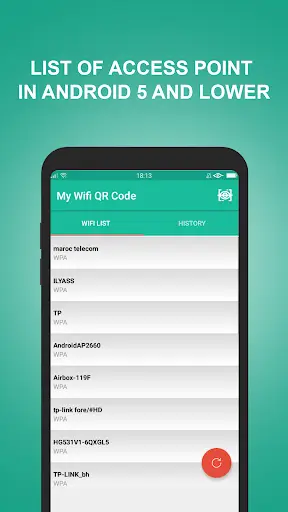 My Wifi Qr Code (Wifi Qr code generator & scanner) screenshot 2