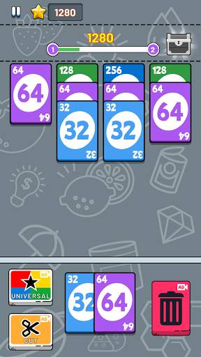 Stack Card 2048 screenshot 1