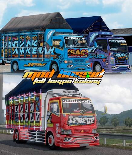Mod Bussid Full Lampu Kolong screenshot 1