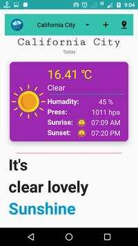 openWeather скриншот 2
