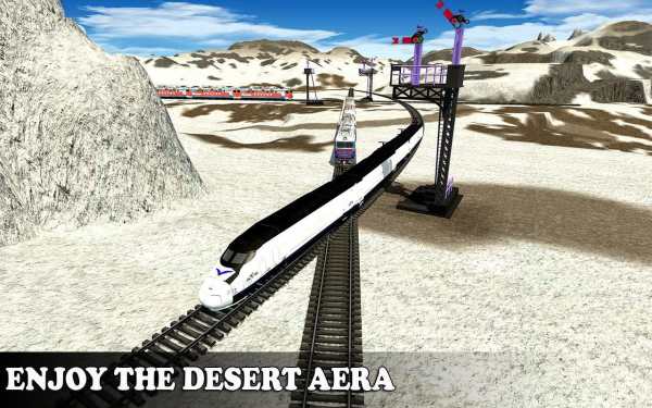 Real Train Racing Simulator 2017 - Driving Pro 3D screenshot 4
