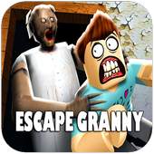 Escape The Granny Horror Game Obby Mod 2