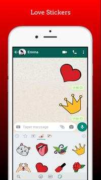 Love stickers for WhatsApp: Romantic WAStickerApps screenshot 4