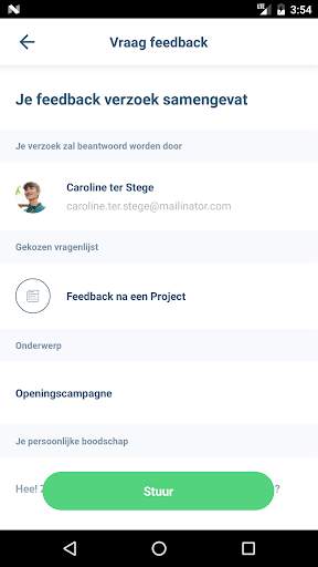 TruQu Feedback App screenshot 2