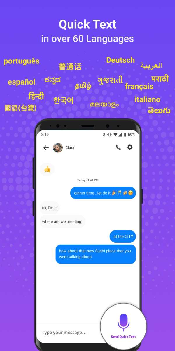 Messages screenshot 2