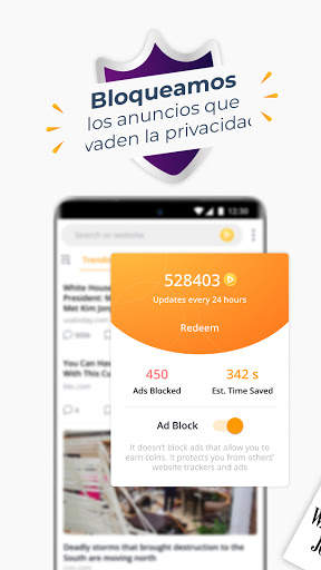 Wize Browser navegador rápido screenshot 4