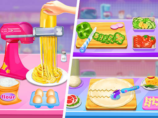 Make Pasta Cooking Girls Games screenshot 9